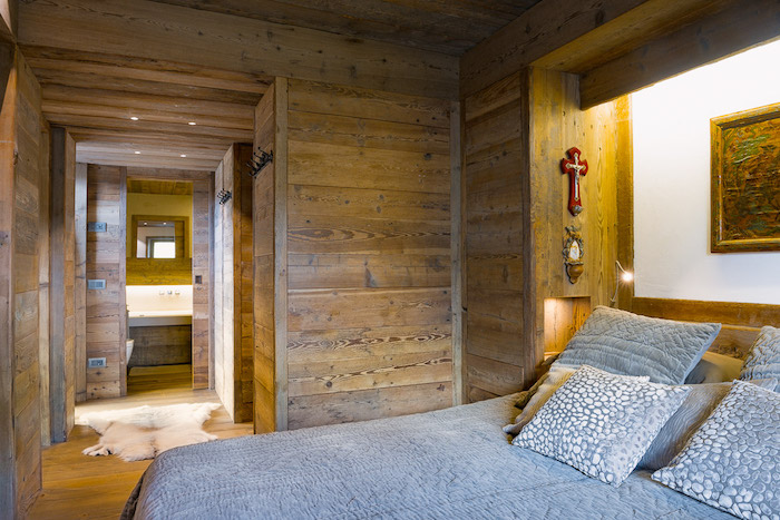 Camera da letto in legno Falegname Cadore